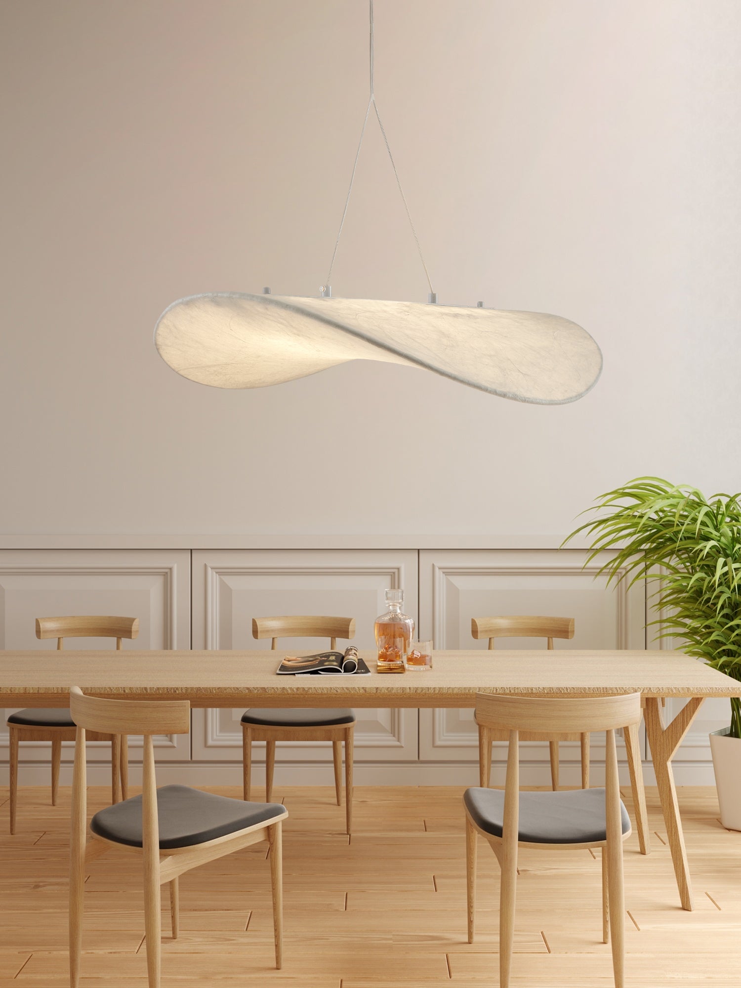 Tense Silk Pendant Light Pendant light
