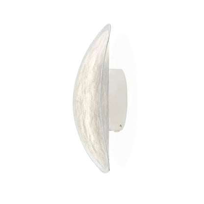 Tense Wall Lamp Dia 14.6″ x H 13″ / White & White / Warm Light Wall lamp