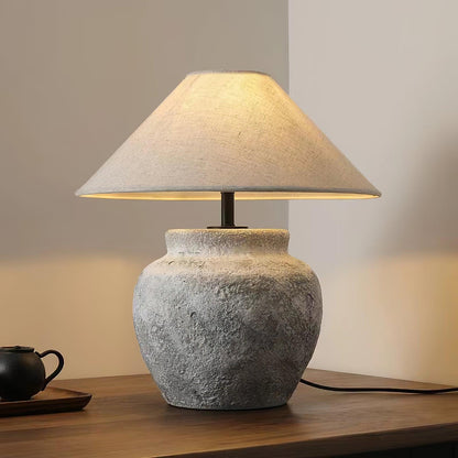Terra Cotta Etruscan Urn Table Lamp Table lamp
