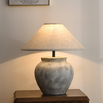 Terra Cotta Etruscan Urn Table Lamp Table lamp