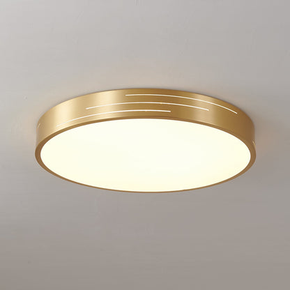 Tessera Ceiling Light Model B Dia 11.8″ x H 1.9″ / Brass & White / Warm Light 1001 Ceiling lamp