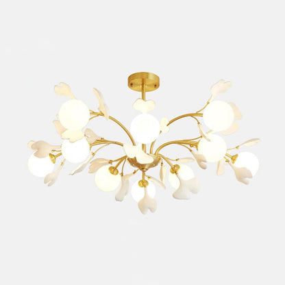 Thalassa Gingko Chandelier