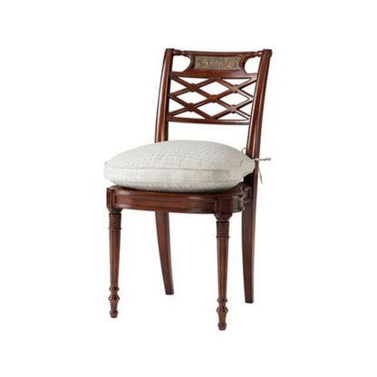Theodore Alexander Adorned with Silk Bows Dining Chair - Set of 2