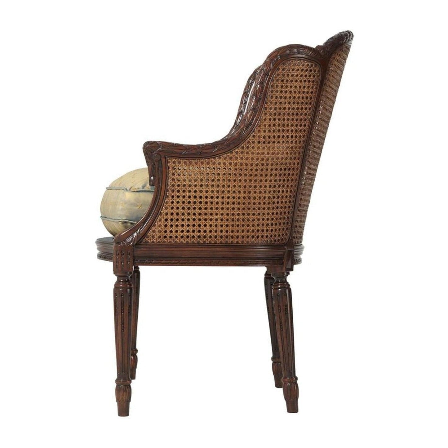 Theodore Alexander Louis Bergère Arm Chair - Set of 2