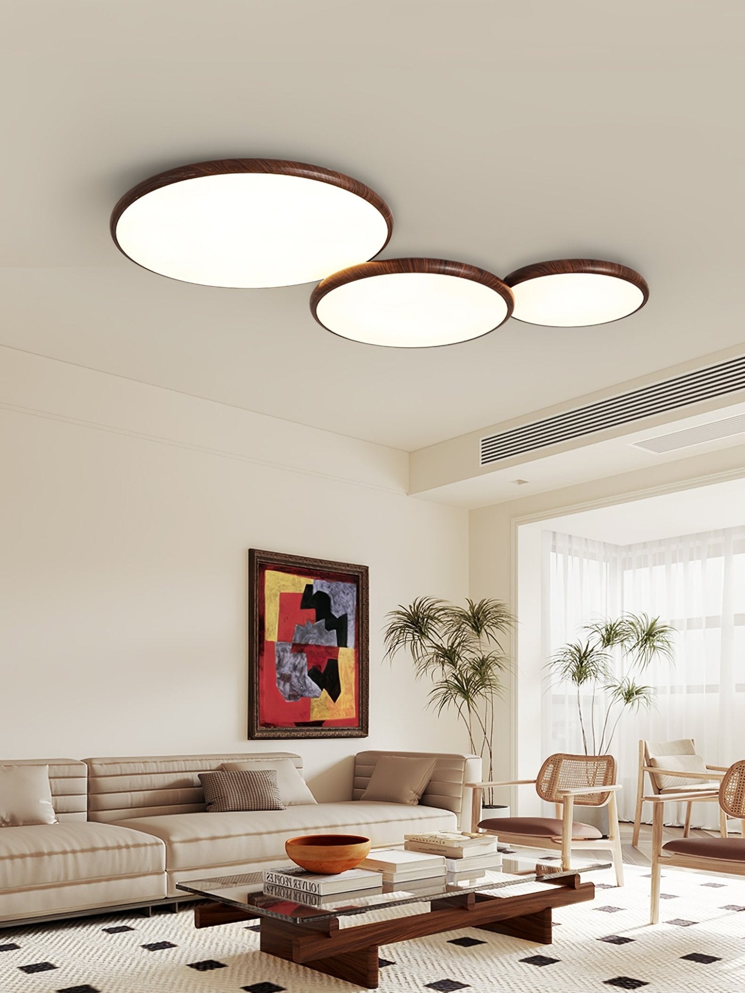 Thin Geometry Shape Ceiling Lamp Ceiling lamp