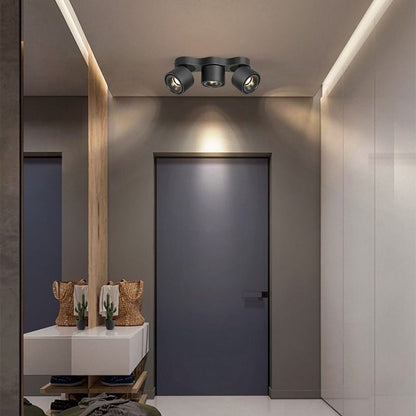 Three-heads Rotating Folding Ceiling Lamp Ceiling lamp