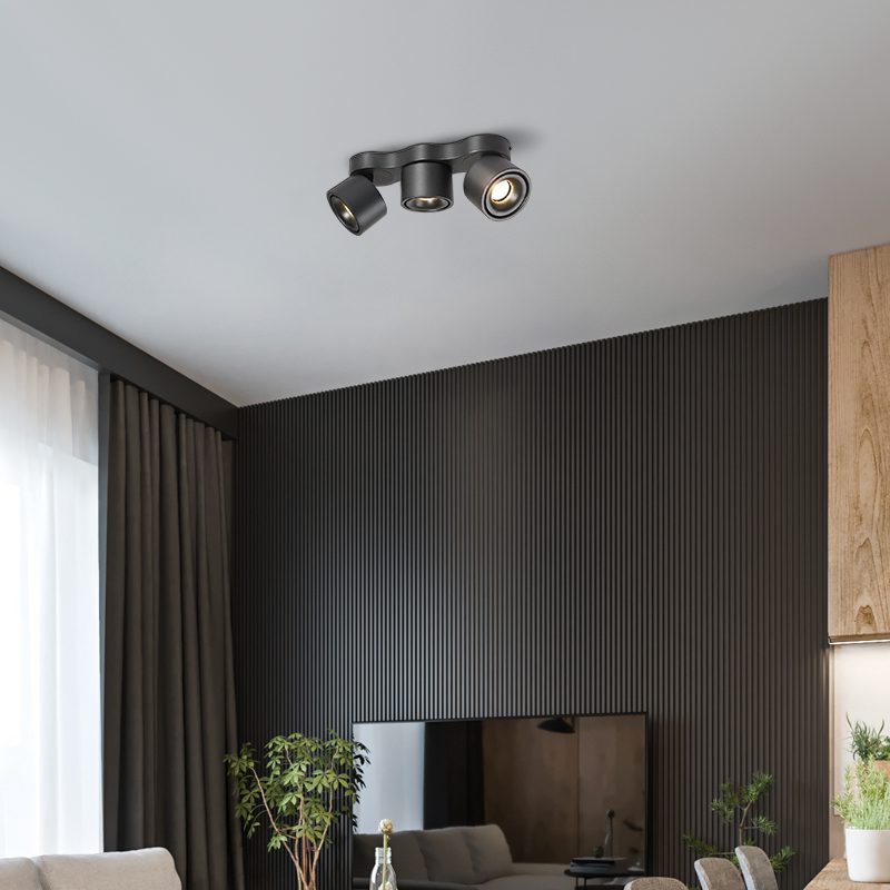 Three-heads Rotating Folding Ceiling Lamp Ceiling lamp
