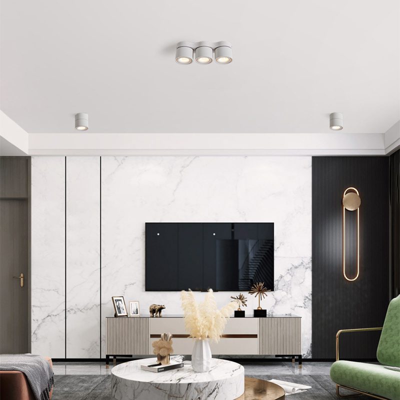 Three-heads Rotating Folding Ceiling Lamp Ceiling lamp
