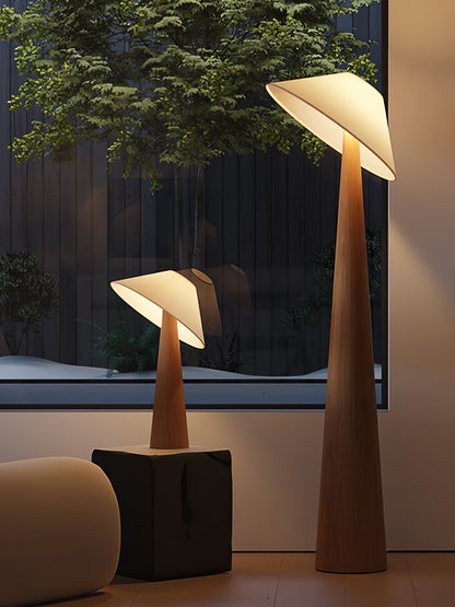 Tilt Hat Wooden Table Lamp Table lamp