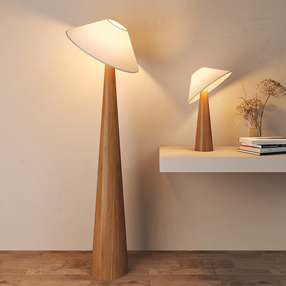 Tilt Hat Wooden Table Lamp Table lamp