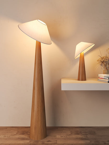 Tilt Hat Wooden Table Lamp Table lamp