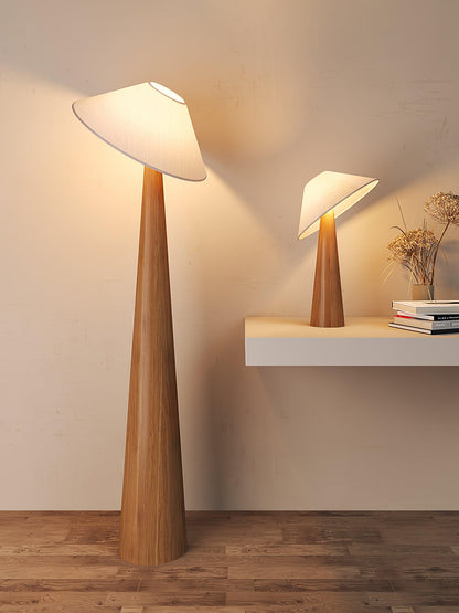 Tilt Hat Wooden Table Lamp Table lamp