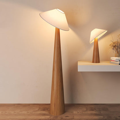 Tilt Hat Wooden Table Lamp Table lamp