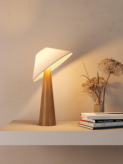 Tilt Hat Wooden Table Lamp Table lamp