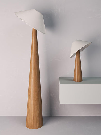 Tilt Hat Wooden Table Lamp Table lamp