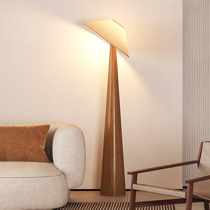 Tilt Hat Wooden Floor Lamp Floor lamp
