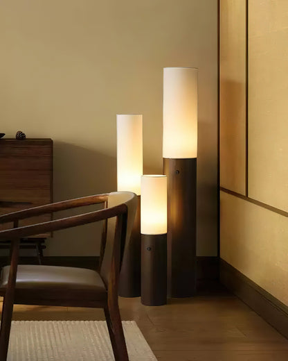 Timber Column Floor Lamp Floor lamp