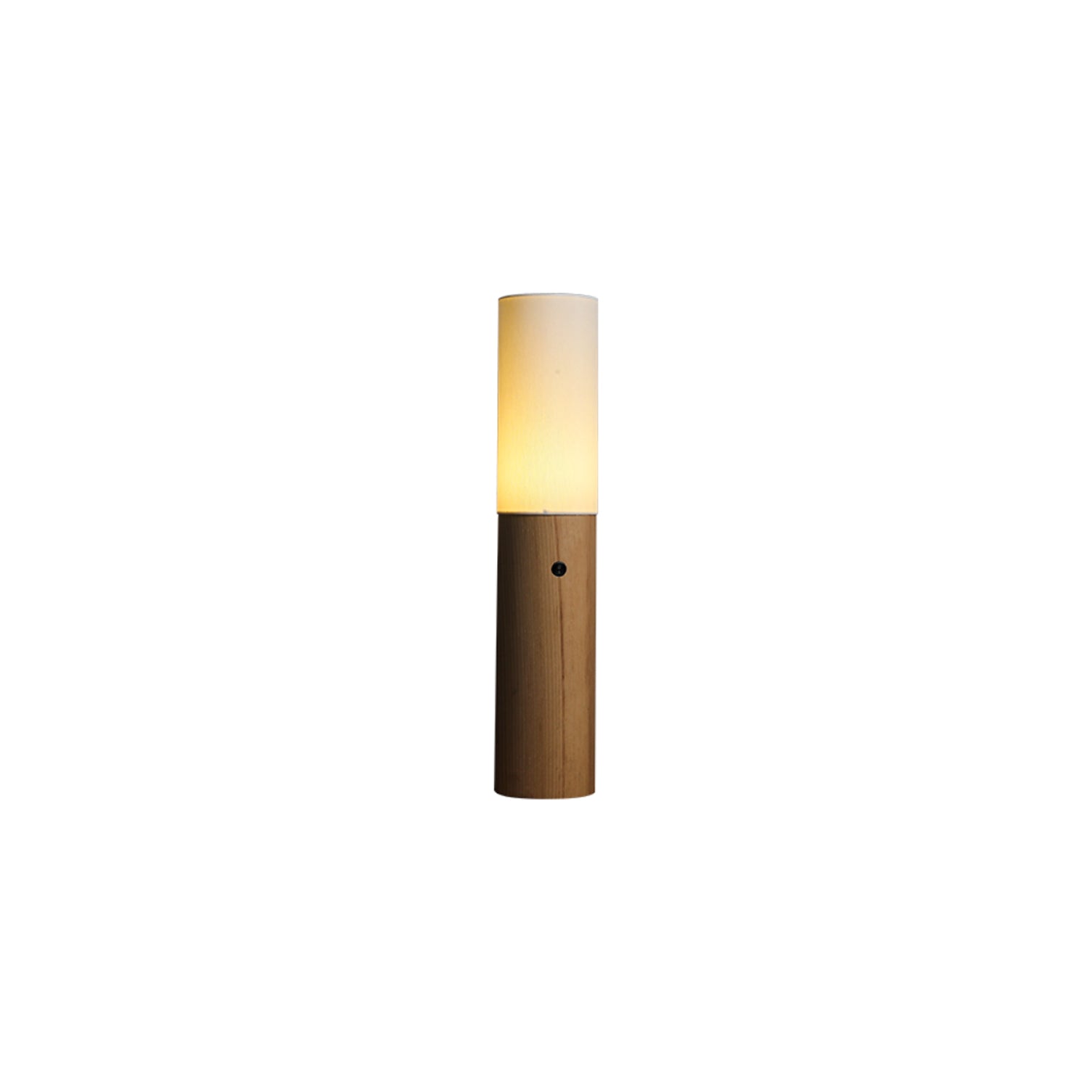 Timber Column Floor Lamp Dia 4.3″ x H 21.7″ / Wood Color Floor lamp