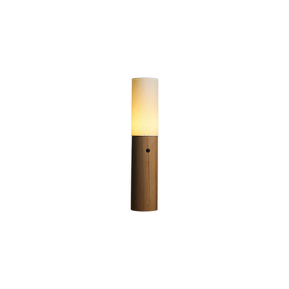 Timber Column Floor Lamp Dia 4.3″ x H 21.7″ / Wood Color Floor lamp