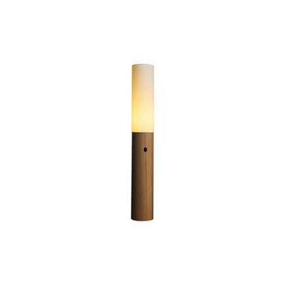 Timber Column Floor Lamp Dia 4.3″ x H 31.5″ / Wood Color Floor lamp