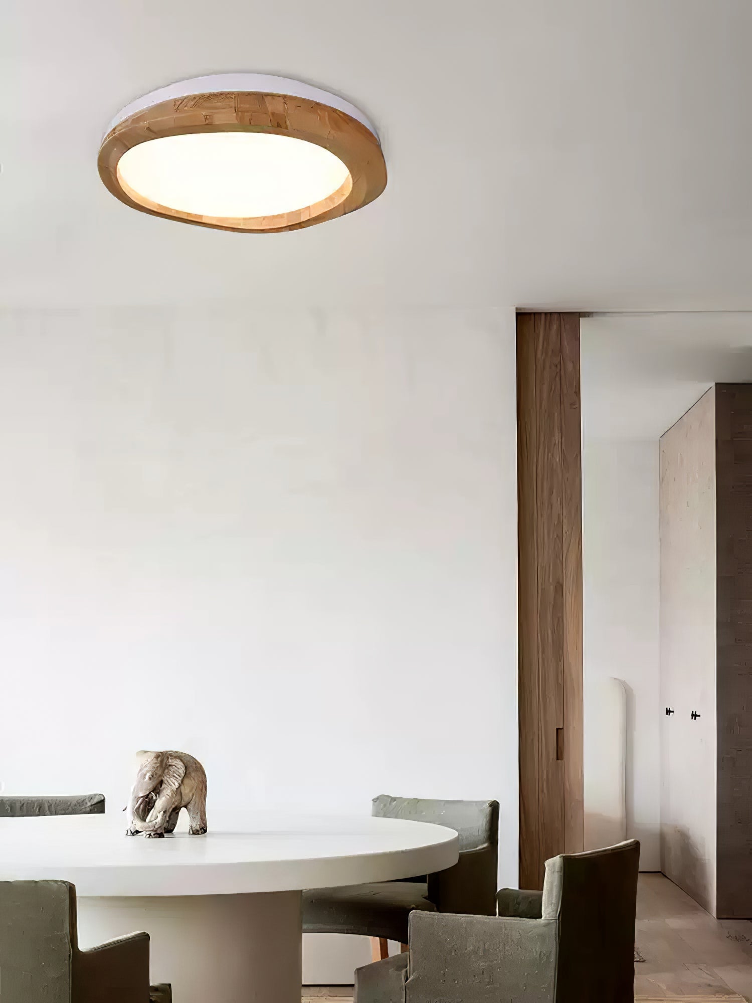Timber Round Wood Ceiling Lamp Ceiling lamp