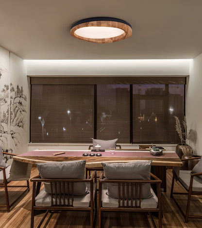 Timber Round Wood Ceiling Lamp Ceiling lamp