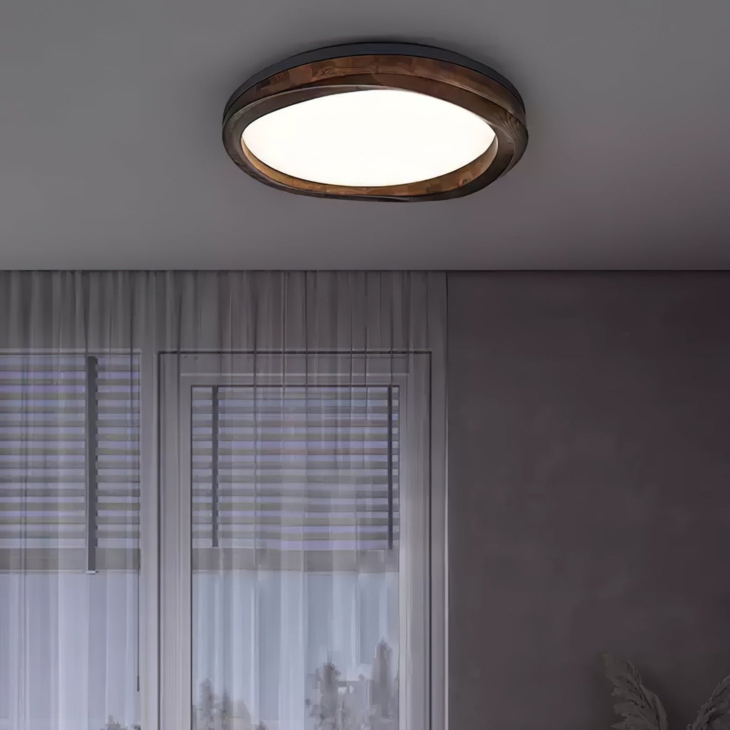 Timber Round Wood Ceiling Lamp Ceiling lamp
