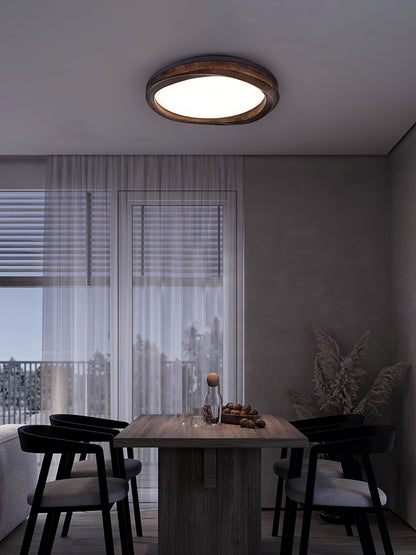 Timber Round Wood Ceiling Lamp Ceiling lamp