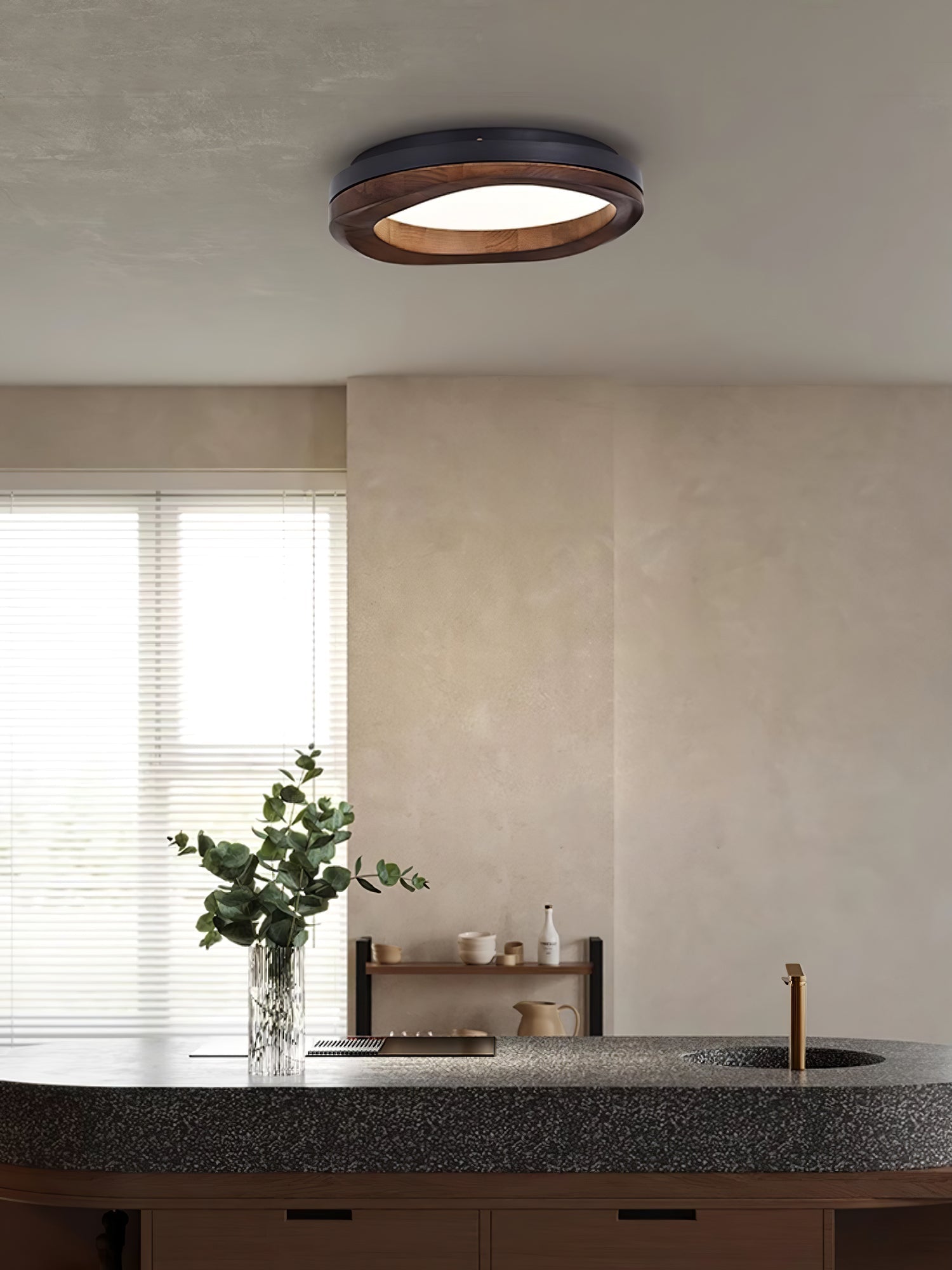 Timber Round Wood Ceiling Lamp Ceiling lamp
