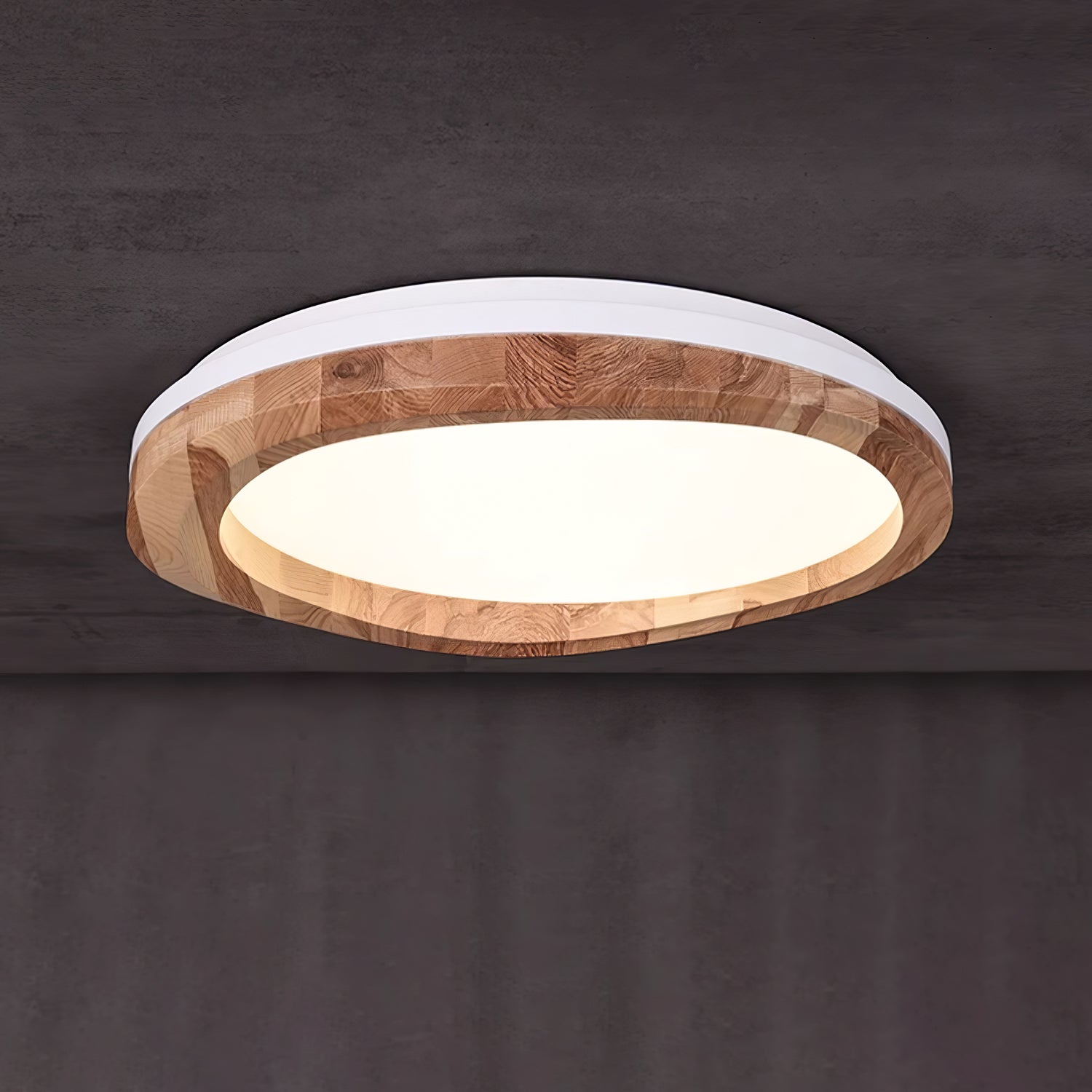 Timber Round Wood Ceiling Lamp Ceiling lamp