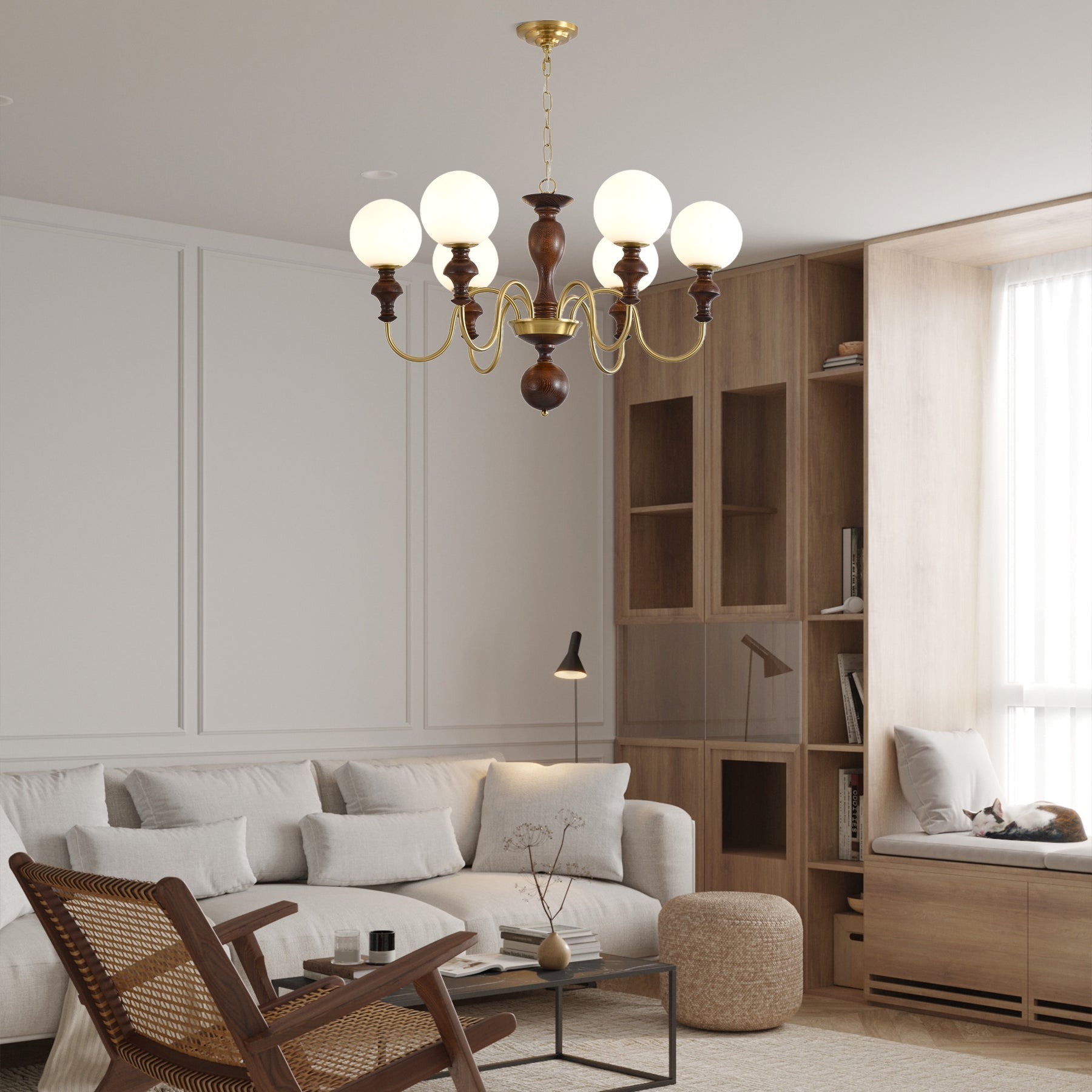 Timeless Globe Chandelier Chandelier