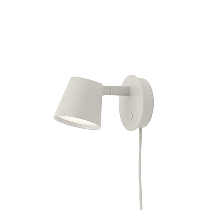 Tip Plug-In Wall Lamp L 6.3″ X H 3.7″ / L 16cm X H 9.5cm / White / US Plug Wall lamp