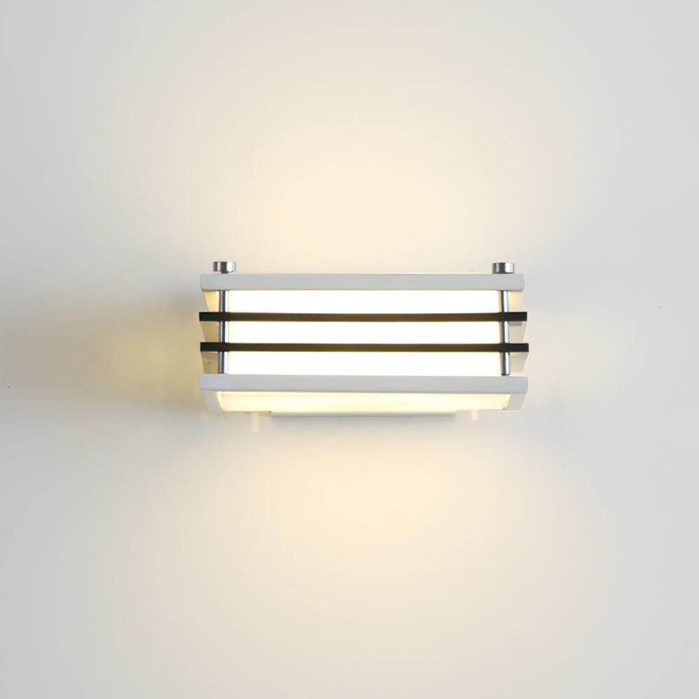 Toast Wall Lamp L 15cm x W 14cm x H 6cm / L 5.9″x W 5.5″ x H 2.4″ / Black & White / Warm Light Wall lamp