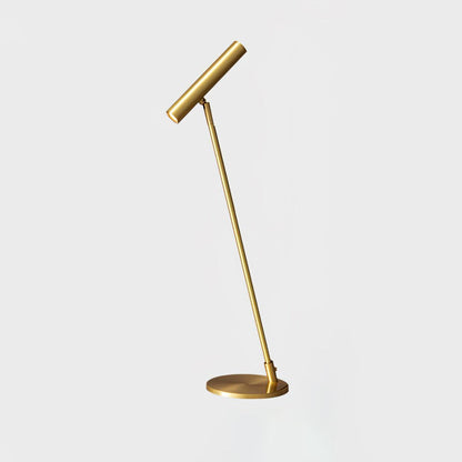 Tom LED Table Lamp W 9.8″ x H 25.6″ / W 20cm x H 65cm (Power: 3W) / Brass / US Plug Table lamp