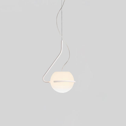 Tonda Pendant Lamp Dia 5.9″ x H 13’’ / Dia 15cm x H 33cm / White Pendant light