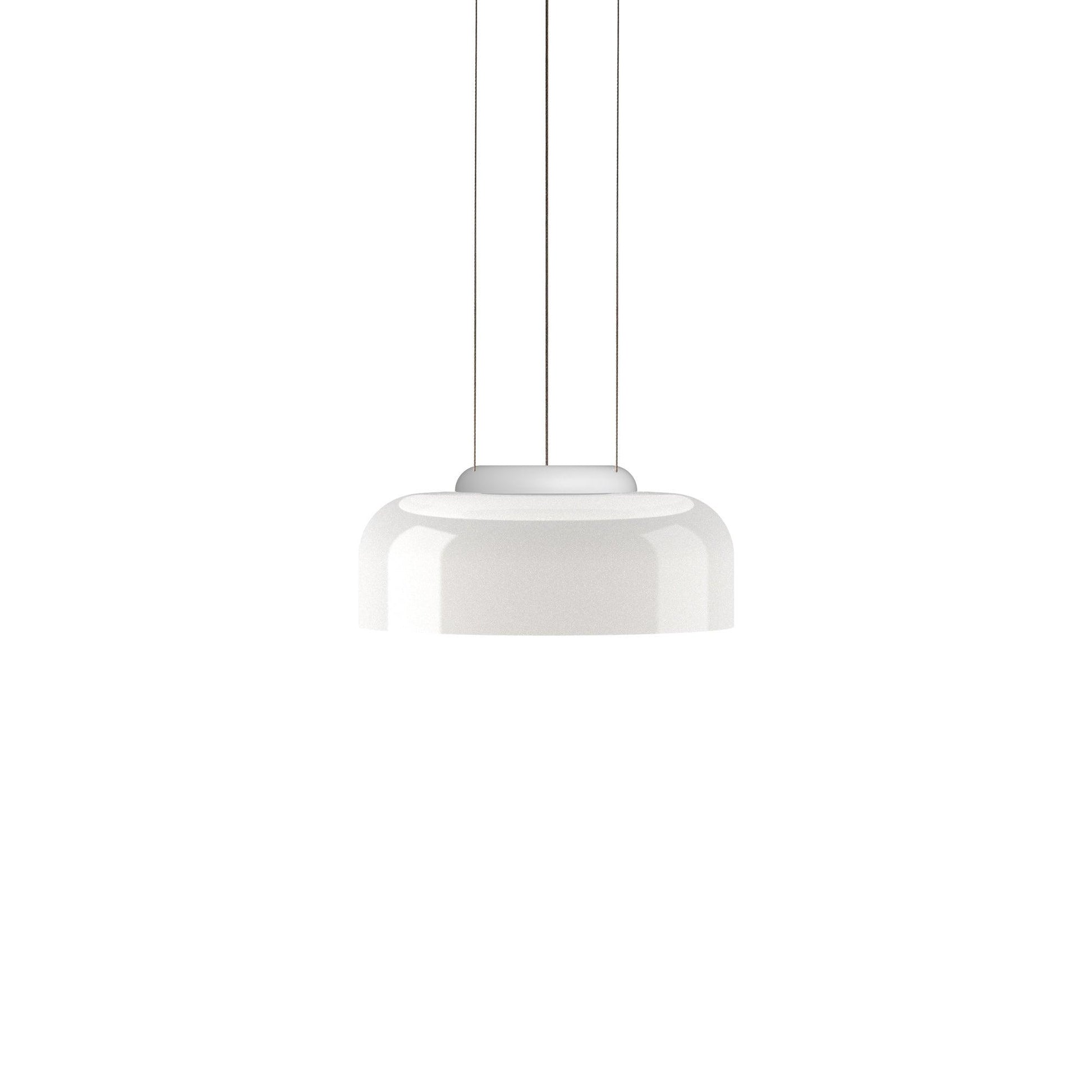 Totem Led Pendant Lamp Dia 13″ x H 3.5’’ / Dia 33cm x H 9cm / White / Warm Light Pendant light