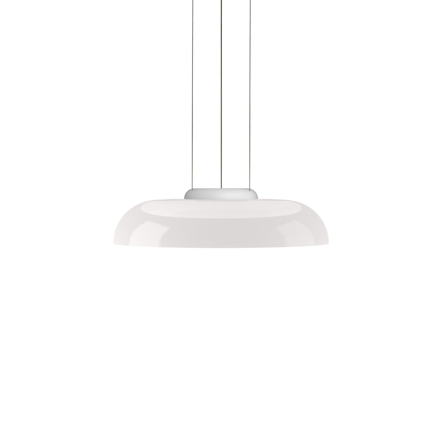 Totem Led Pendant Lamp Dia 11.8″ x H 4.3’’ / Dia 30cm x H 11cm / White / Warm Light Pendant light