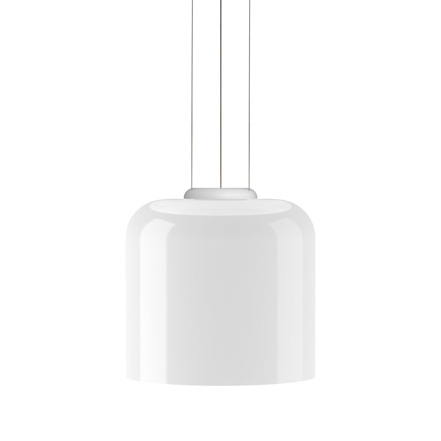 Totem Led Pendant Lamp Dia 15″ x H 13.8’’ / Dia 38cm x H 35cm / White / Warm Light Pendant light