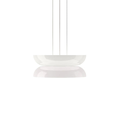 Totem Led Pendant Lamp Dia 16.9″ x H 7.1’’ / Dia 43cm x H 18cm / White / Warm Light Pendant light