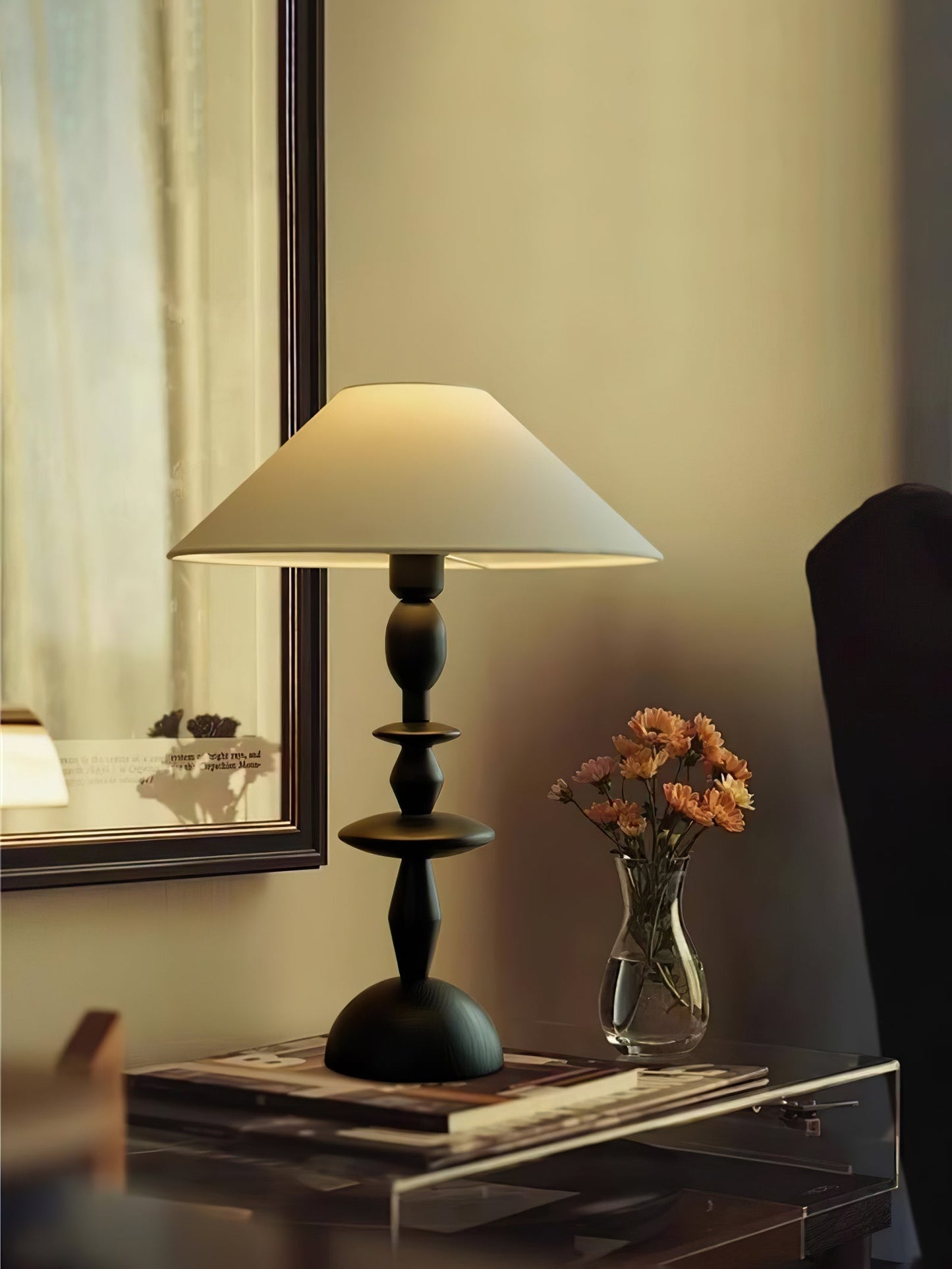 Tournage Wood Table Lamp Table lamp