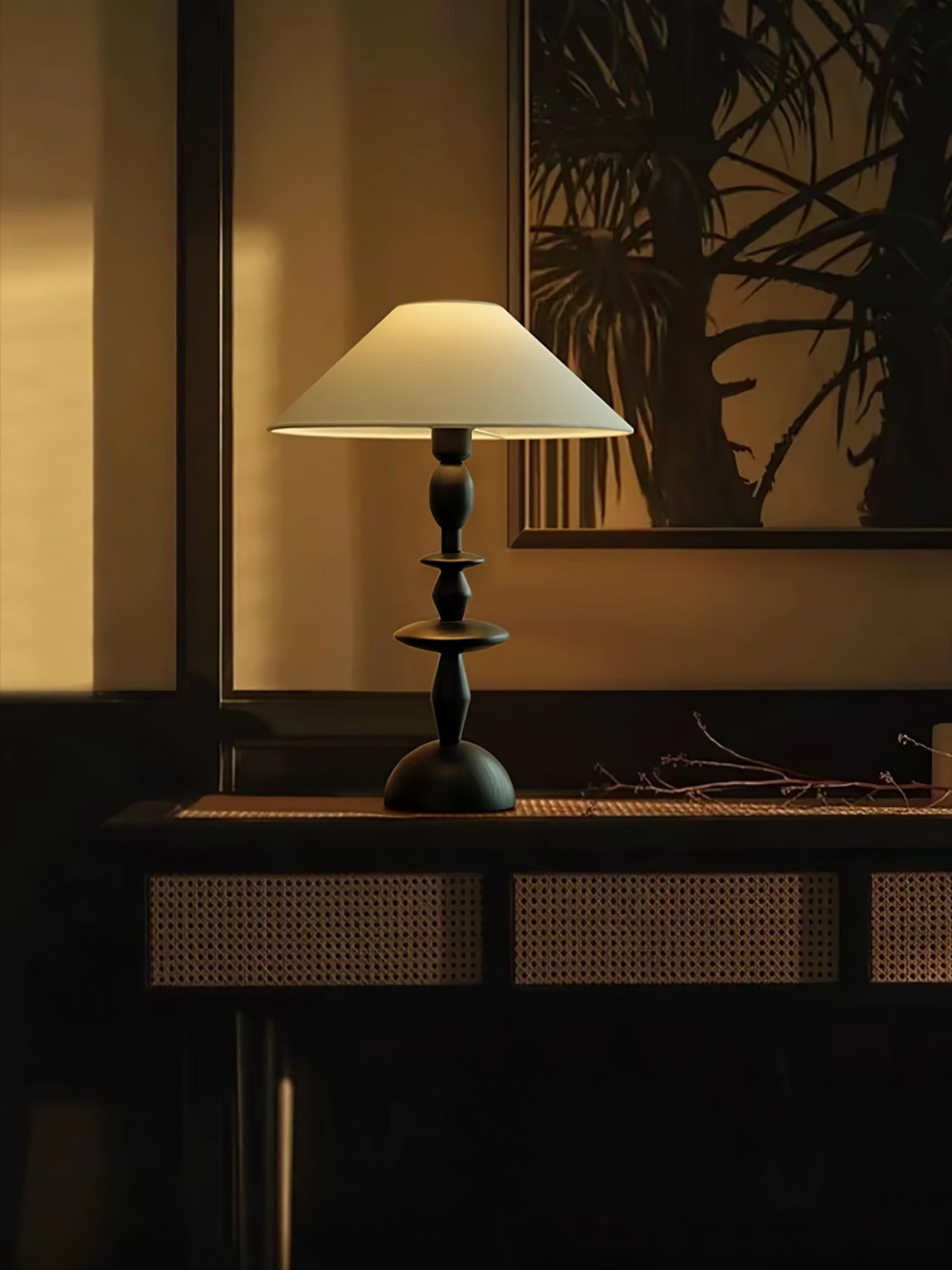 Tournage Wood Table Lamp Table lamp