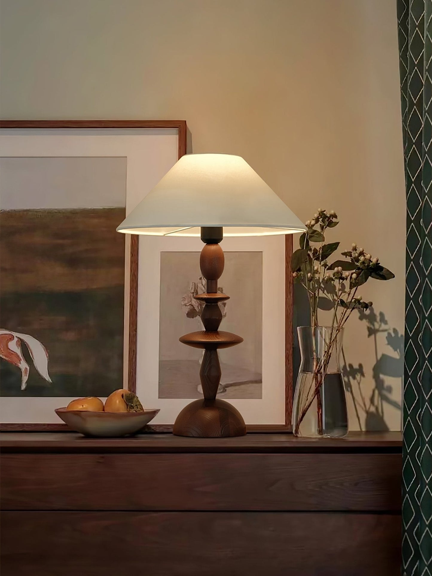 Tournage Wood Table Lamp Table lamp