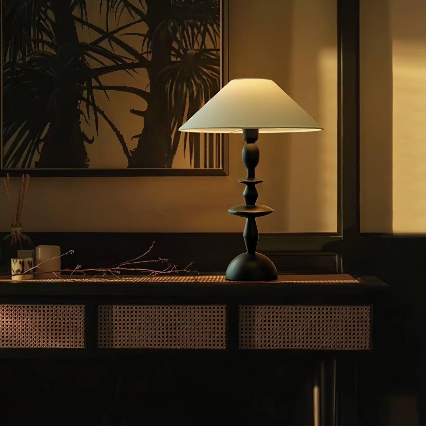 Tournage Wood Table Lamp Table lamp