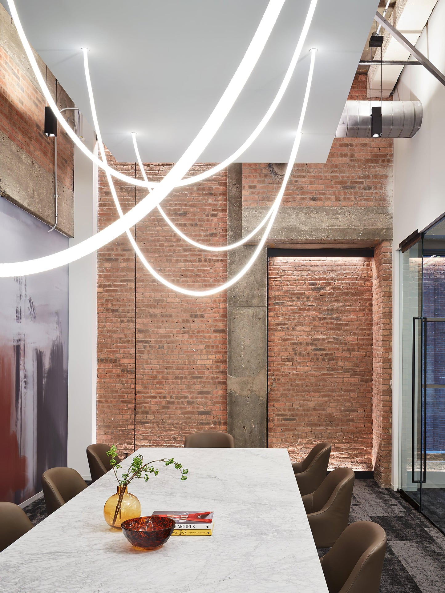 Flexible Curve linear Pendant Lamp Pendant light