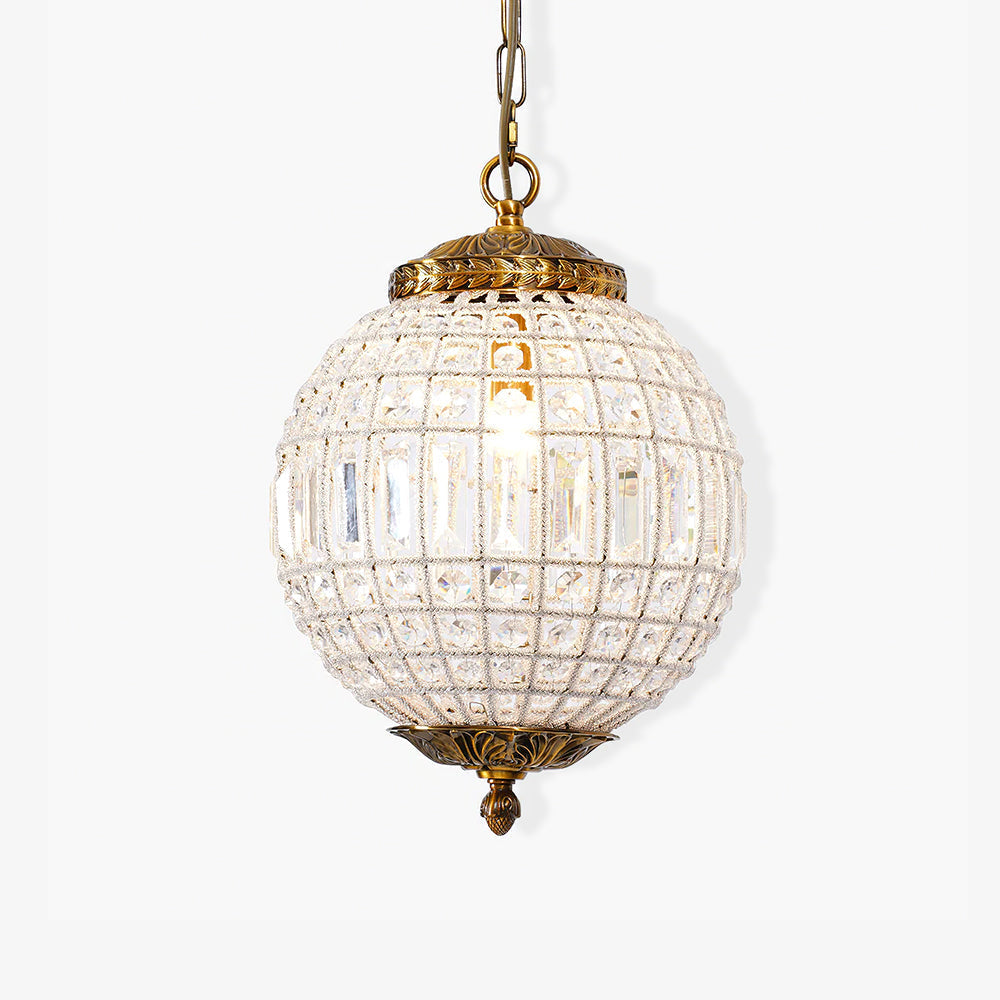 Traditional Gold Globe Chandelier Chandelier