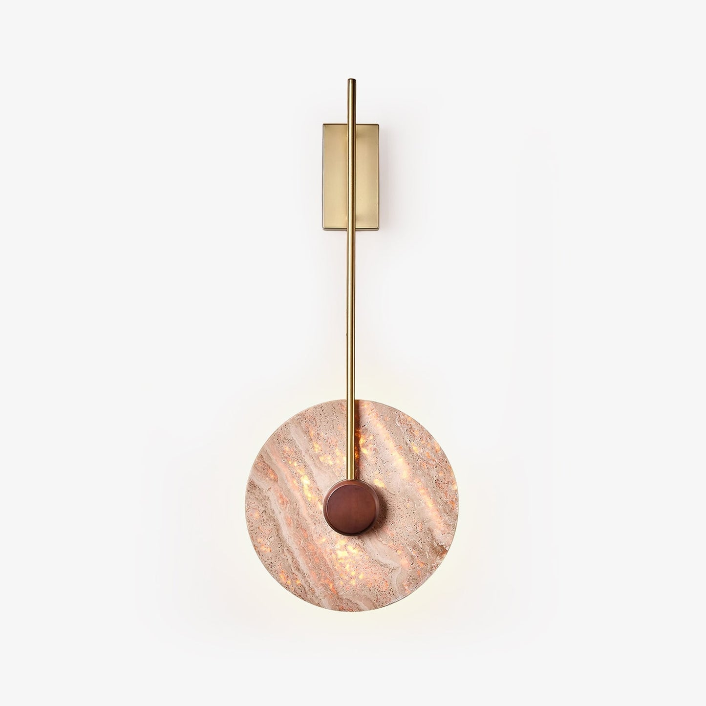 Travertine Disc Wall Lamp Wall lamp