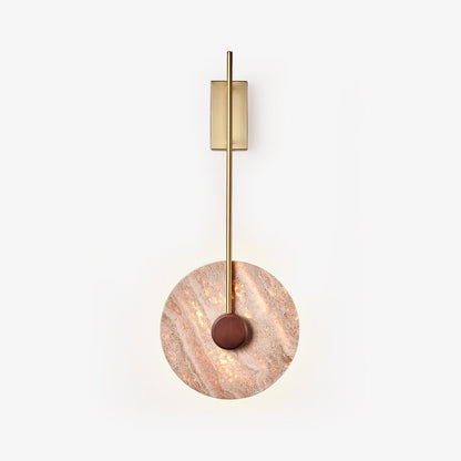 Travertine Disc Wall Lamp Wall lamp