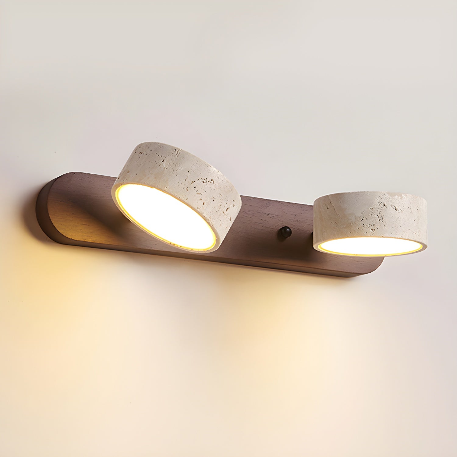 Travertine Duo Wall Light Wall lamp