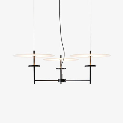 Trezzero Chandelier Dia 31.5″ H 59″ / Dia 80cm x H 150cm / Black & White / Warm Light (~3000K) Pendant light