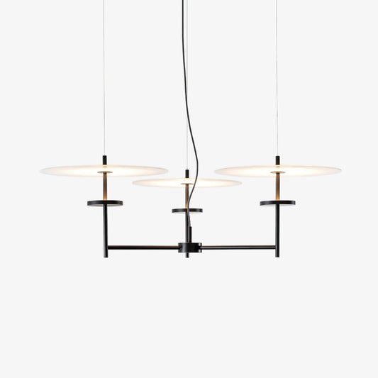 Trezzero Chandelier Dia 31.5″ H 59″ / Dia 80cm x H 150cm / Black & White / Warm Light (~3000K) Pendant light